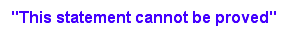 Godels theorem